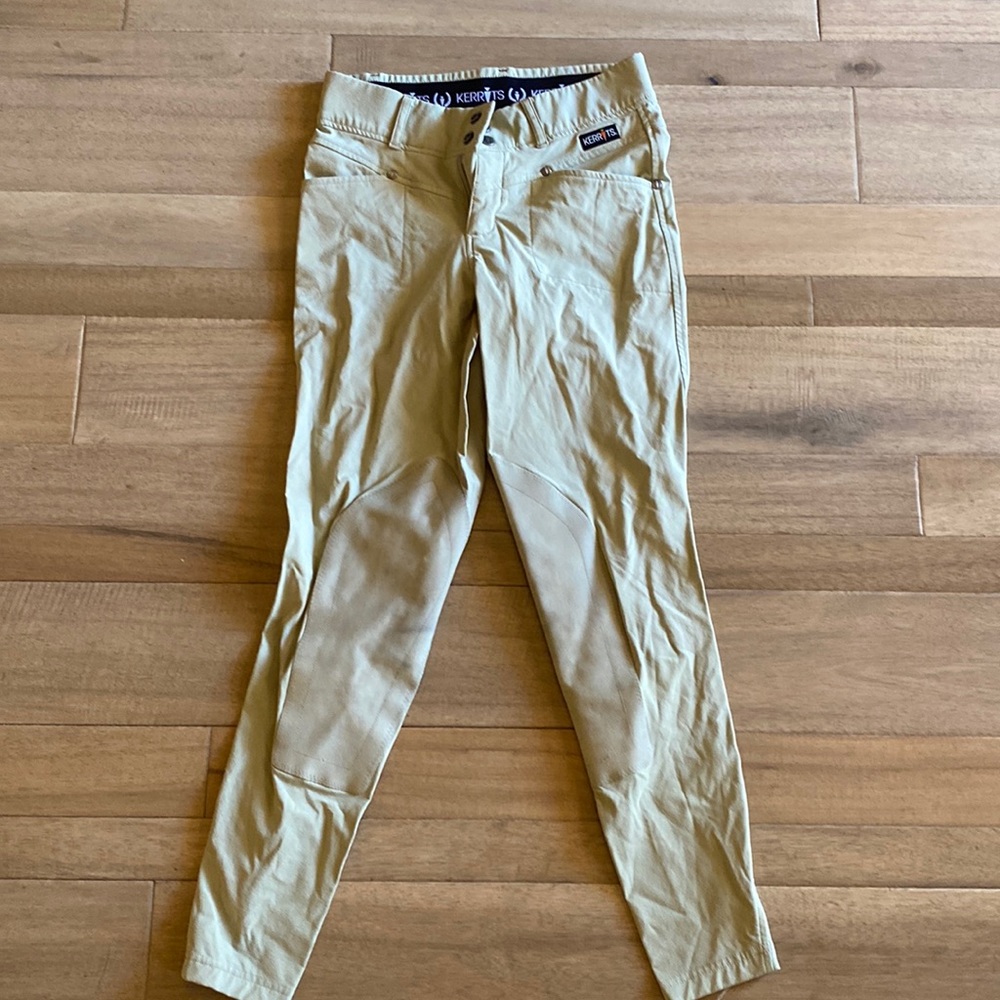Size XS khaki Kerrits breeches